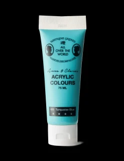 Clearance Søstrene Grene Schweiz Acrylfarbe Turquiose