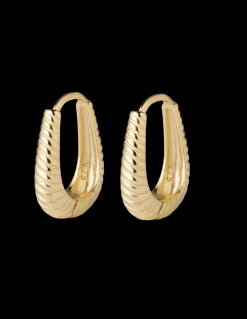 Clearance Søstrene Grene Schweiz Andrea Ohrringe Gold