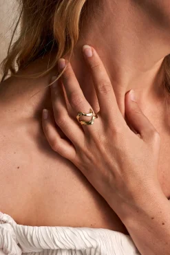 Clearance Søstrene Grene Schweiz Audrey Ring Gold