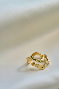 Clearance Søstrene Grene Schweiz Audrey Ring Gold