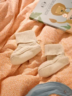 Sale Søstrene Grene Schweiz Babypantoffeln Off White