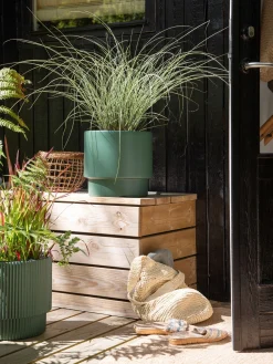 Discount Søstrene Grene Schweiz Blumentopf Heos Ø29,8 Cm Forest Green