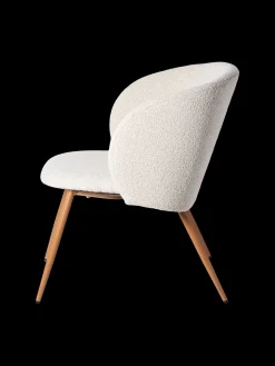 Hot Søstrene Grene Schweiz Bouclé-Loungesessel Off White