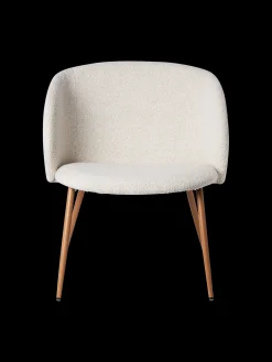 Hot Søstrene Grene Schweiz Bouclé-Loungesessel Off White