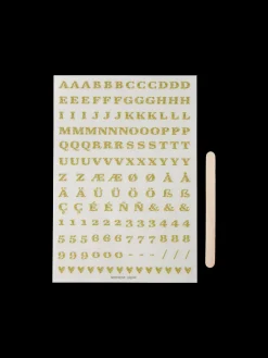 Hot Søstrene Grene Schweiz Buchstaben-Transferaufkleber Multi