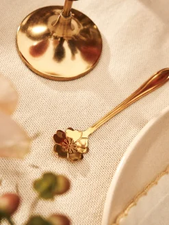 Outlet Søstrene Grene Schweiz Butterblumen-Löffel Gold