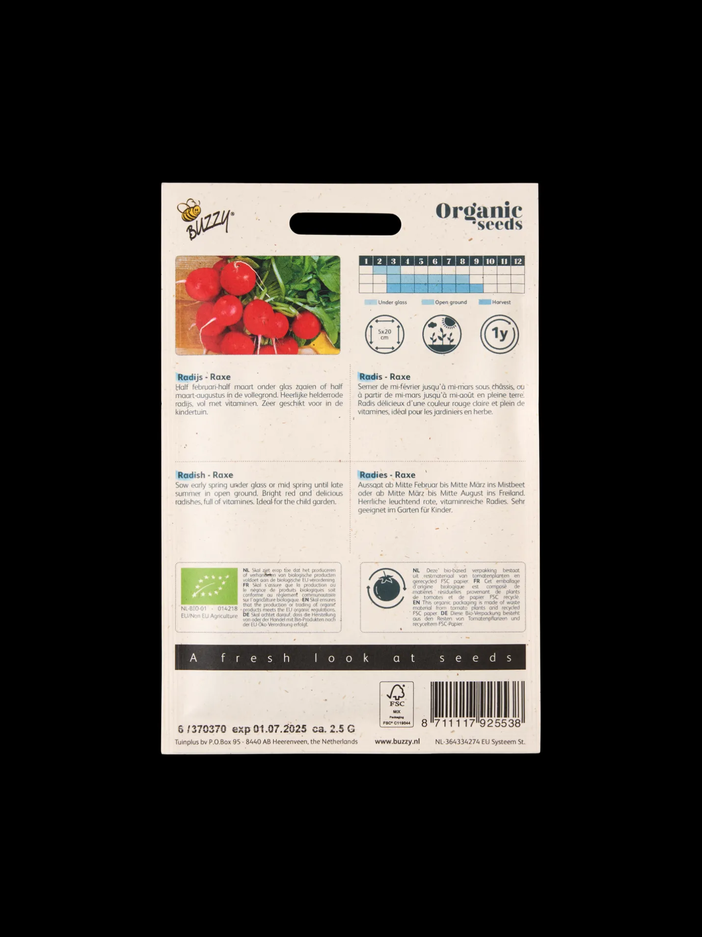 Hot Søstrene Grene Schweiz Buzzy® Bio-Radieschen Raxe Multi