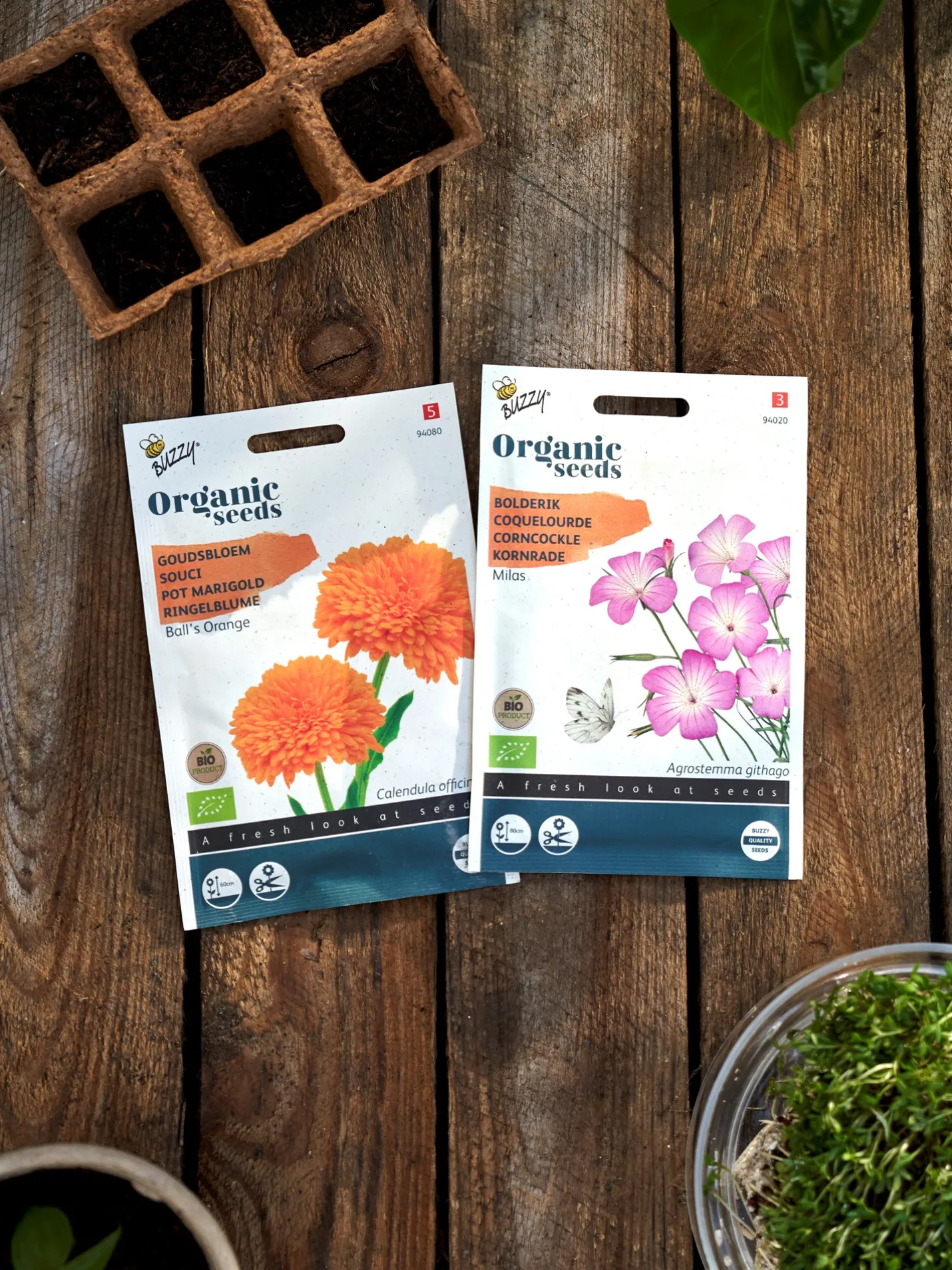 Sale Søstrene Grene Schweiz Buzzy® Bio-Ringelblume Ball‘s Orange Multi