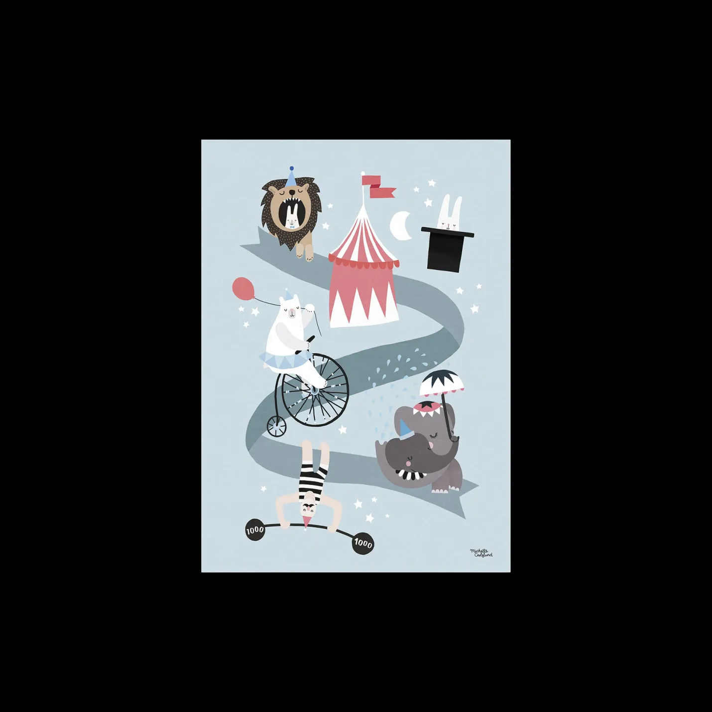 Hot Søstrene Grene Schweiz Circus Friends A3 Multi