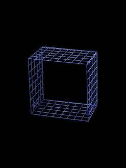 Discount Søstrene Grene Schweiz CUBE Wandregal Navy