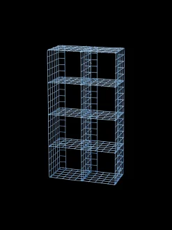 Sale Søstrene Grene Schweiz CUP RACK Wandregal Smokey Blue
