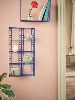 Outlet Søstrene Grene Schweiz CUP RACK Wandregal Navy
