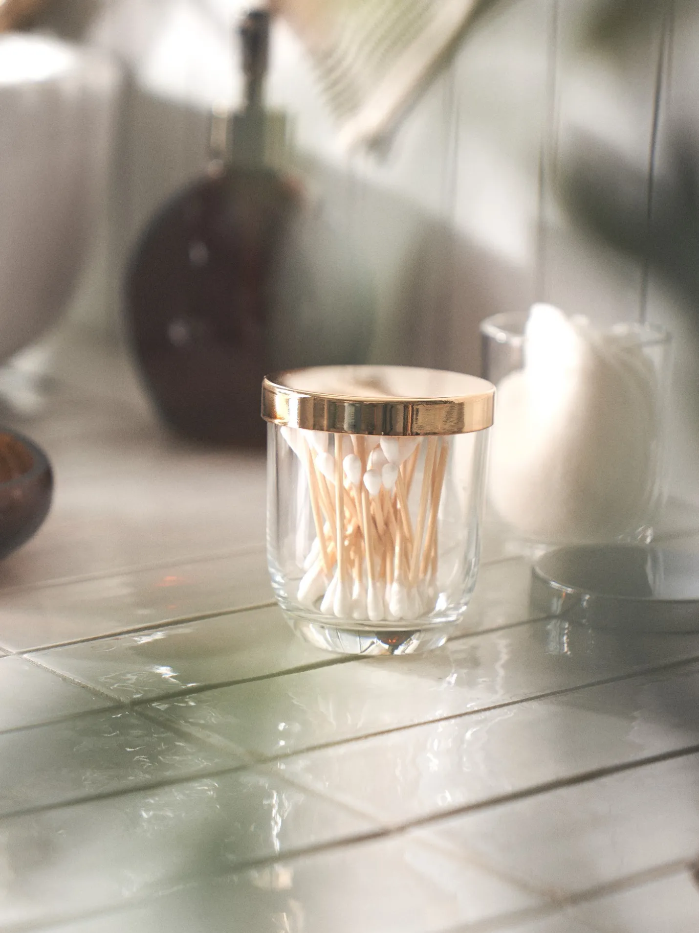 Søstrene Grene Schweiz Deko-Glas Mit Deckel Clear