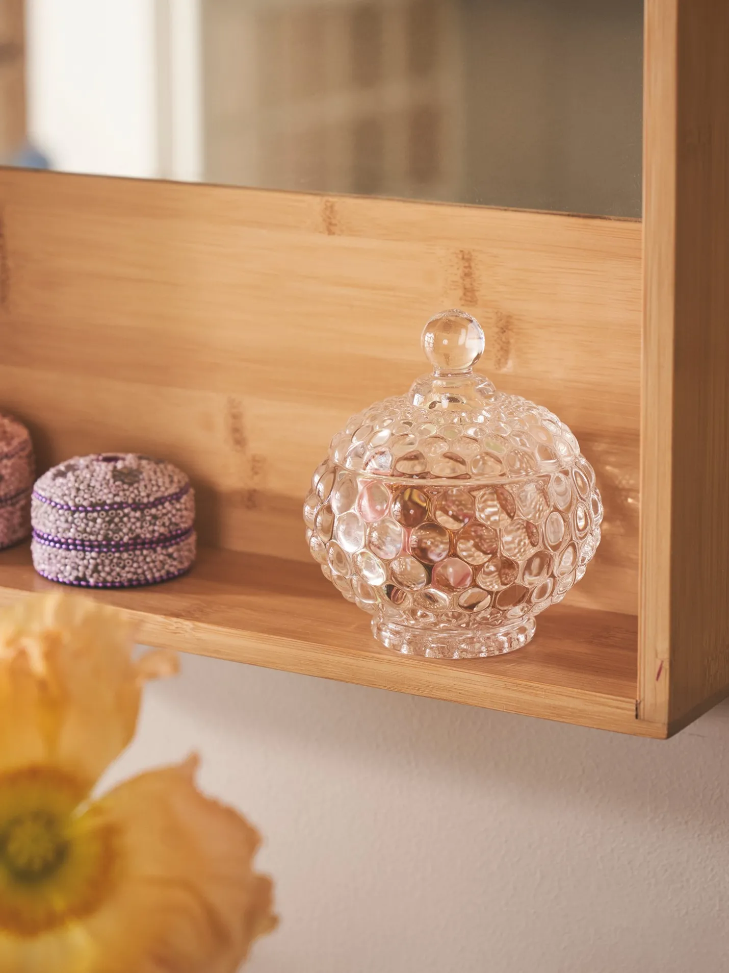 Søstrene Grene Schweiz Deko-Glas Mit Deckel Clear