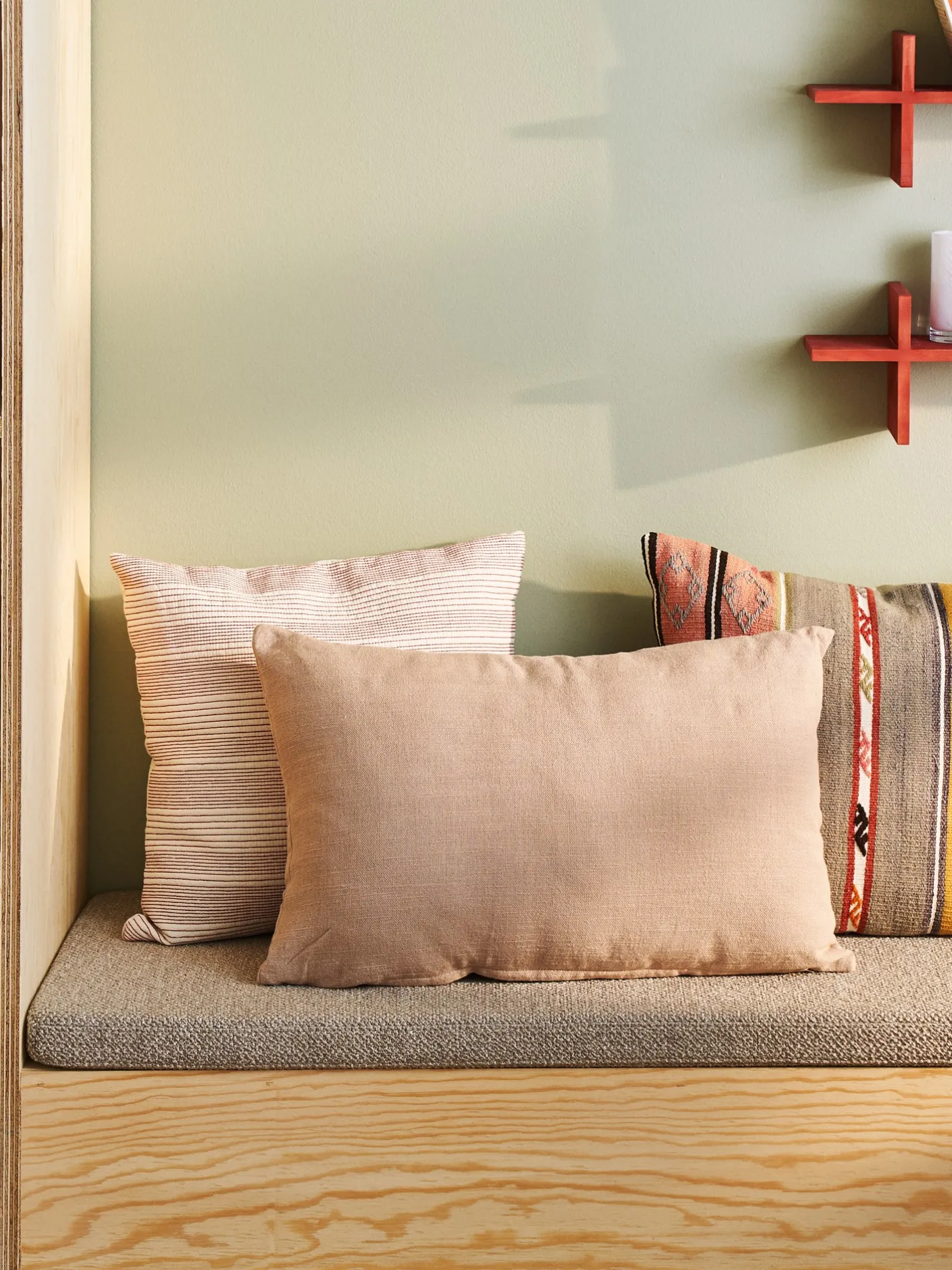 Discount Søstrene Grene Schweiz Deko-Kissen Warm Grey