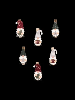 Sale Søstrene Grene Schweiz Deko-Klammern Mit Weihnachtsmännern Multi