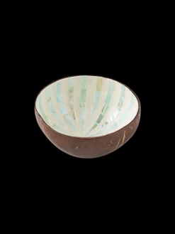 New Søstrene Grene Schweiz Dekorative Kokosnussschale Blue