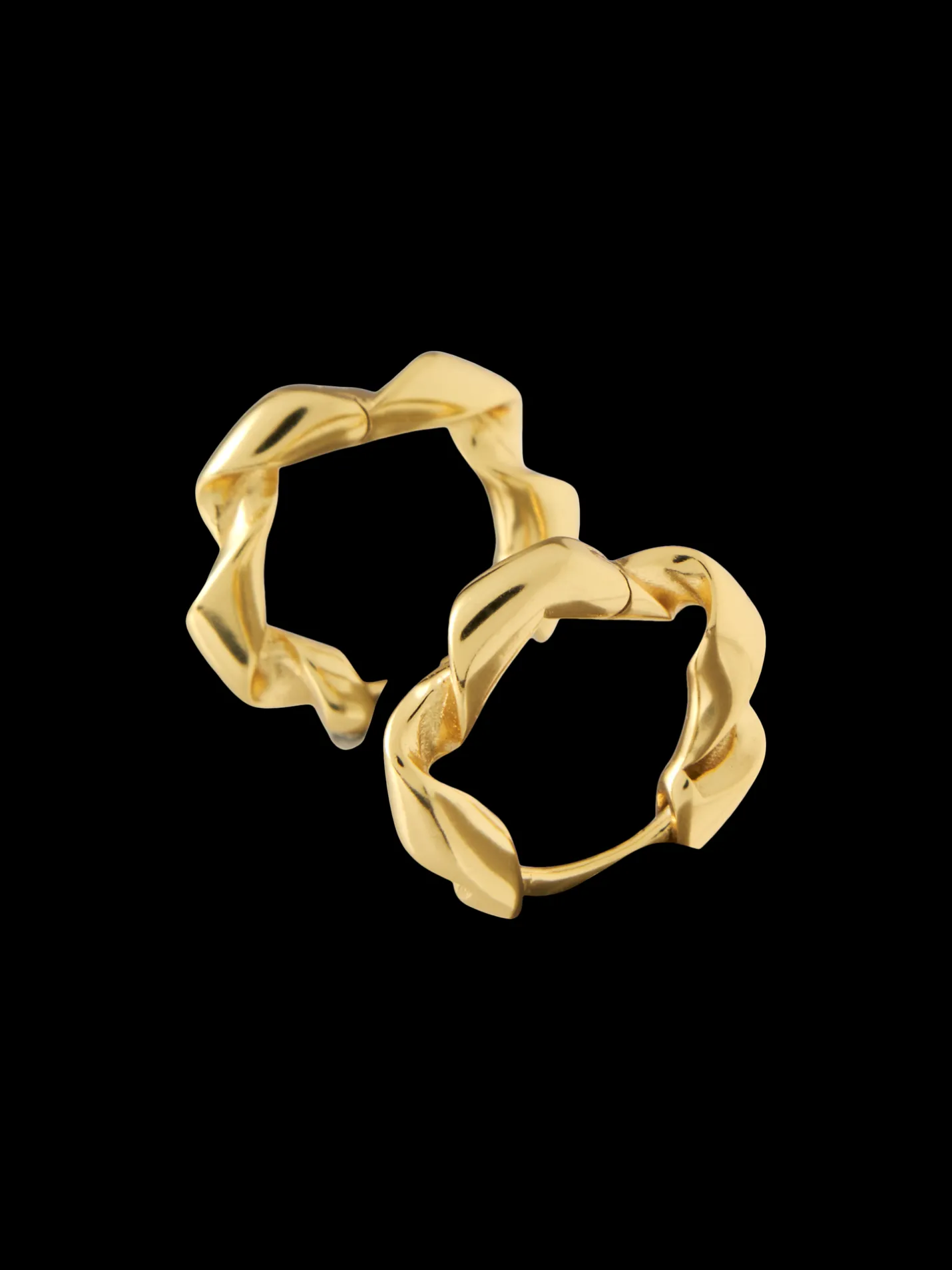 Outlet Søstrene Grene Schweiz Ditte Creolen Gold