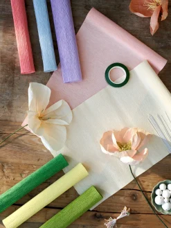 New Søstrene Grene Schweiz DIY-Papierkugeln White