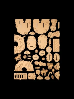 Hot Søstrene Grene Schweiz DIY-Set Candy Land Brown