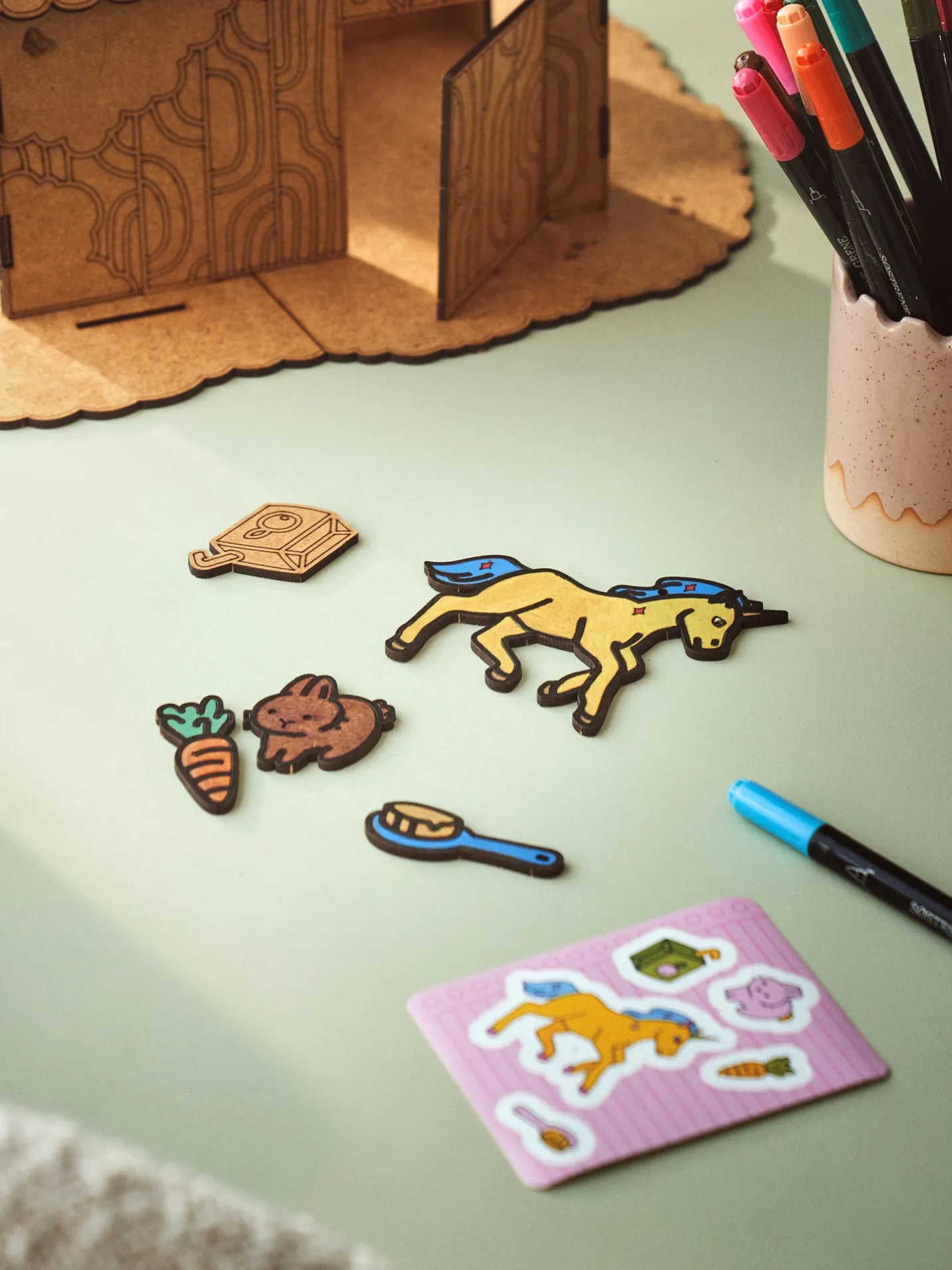 New Søstrene Grene Schweiz DIY-Set Juni Brown