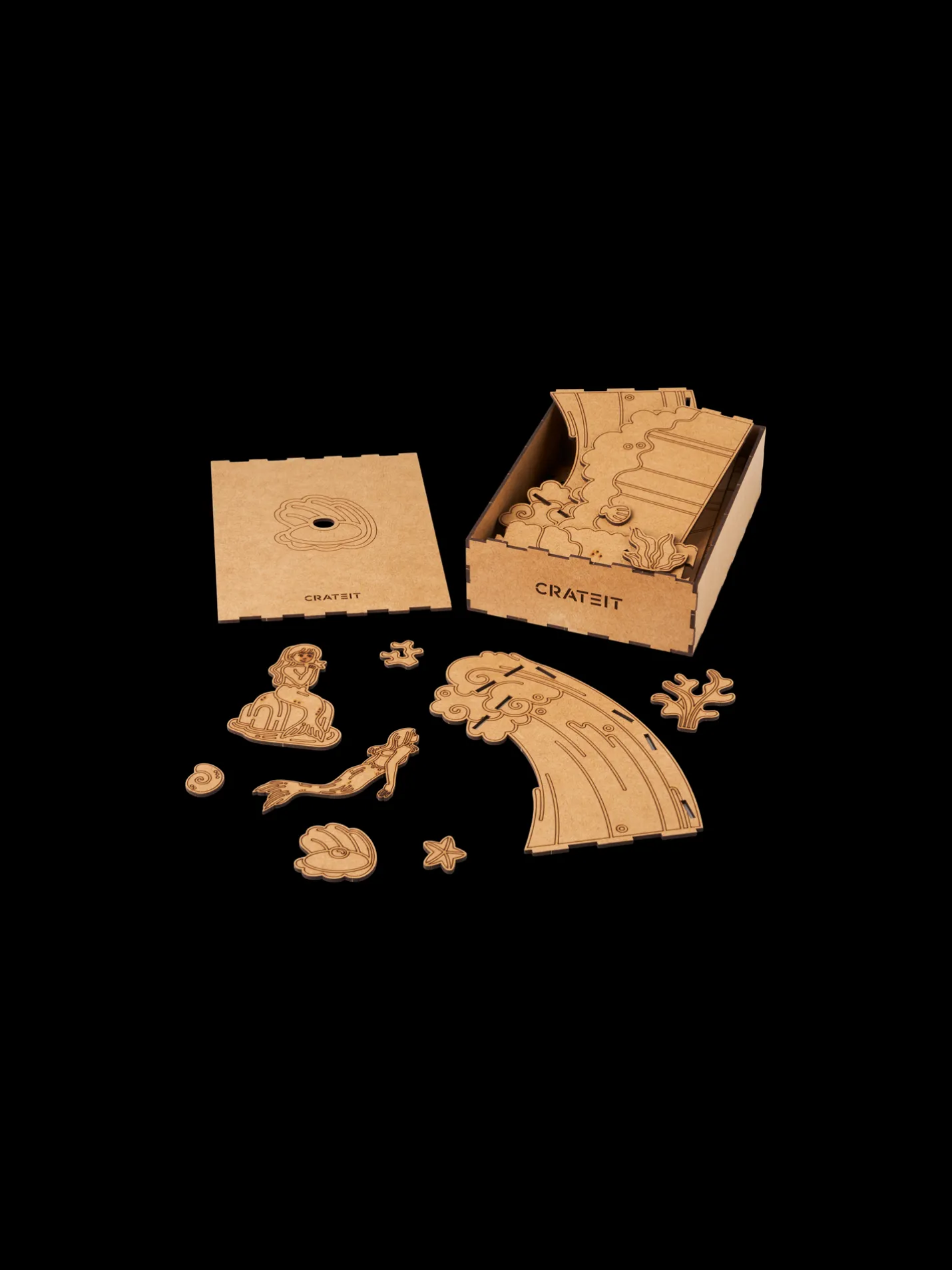 Discount Søstrene Grene Schweiz DIY-Set Seashell Shore Brown