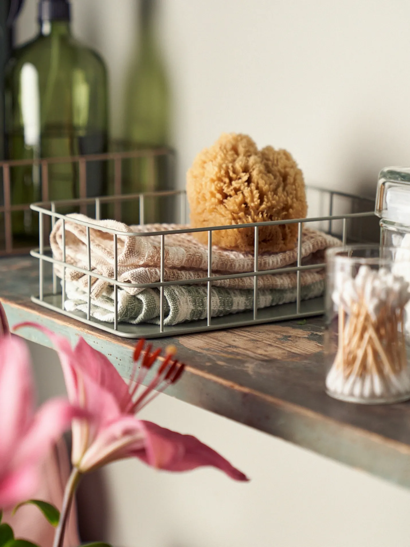 Discount Søstrene Grene Schweiz Drahtkorb Thyme Green