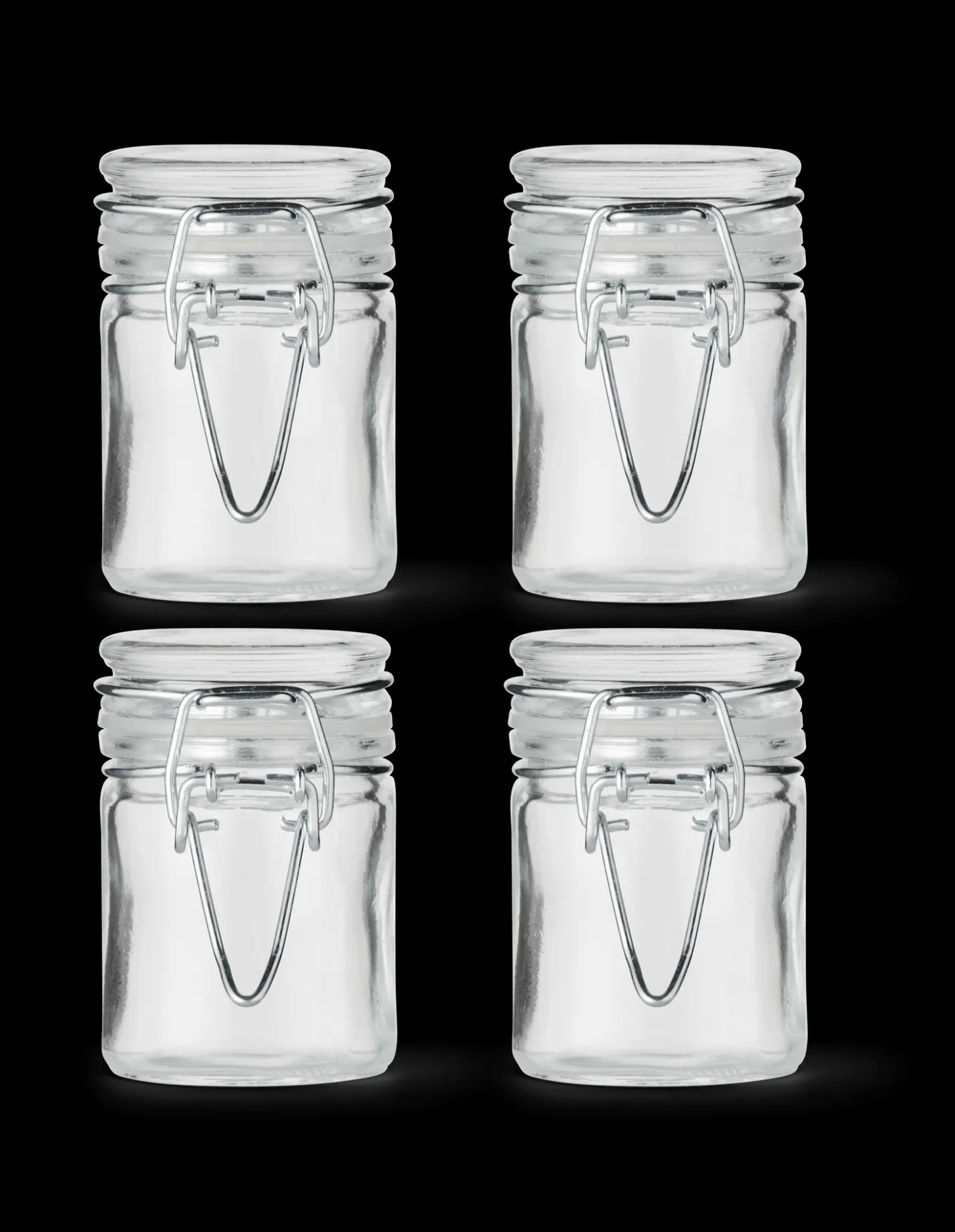 Hot Søstrene Grene Schweiz Einweckglas 4er-Pack Clear