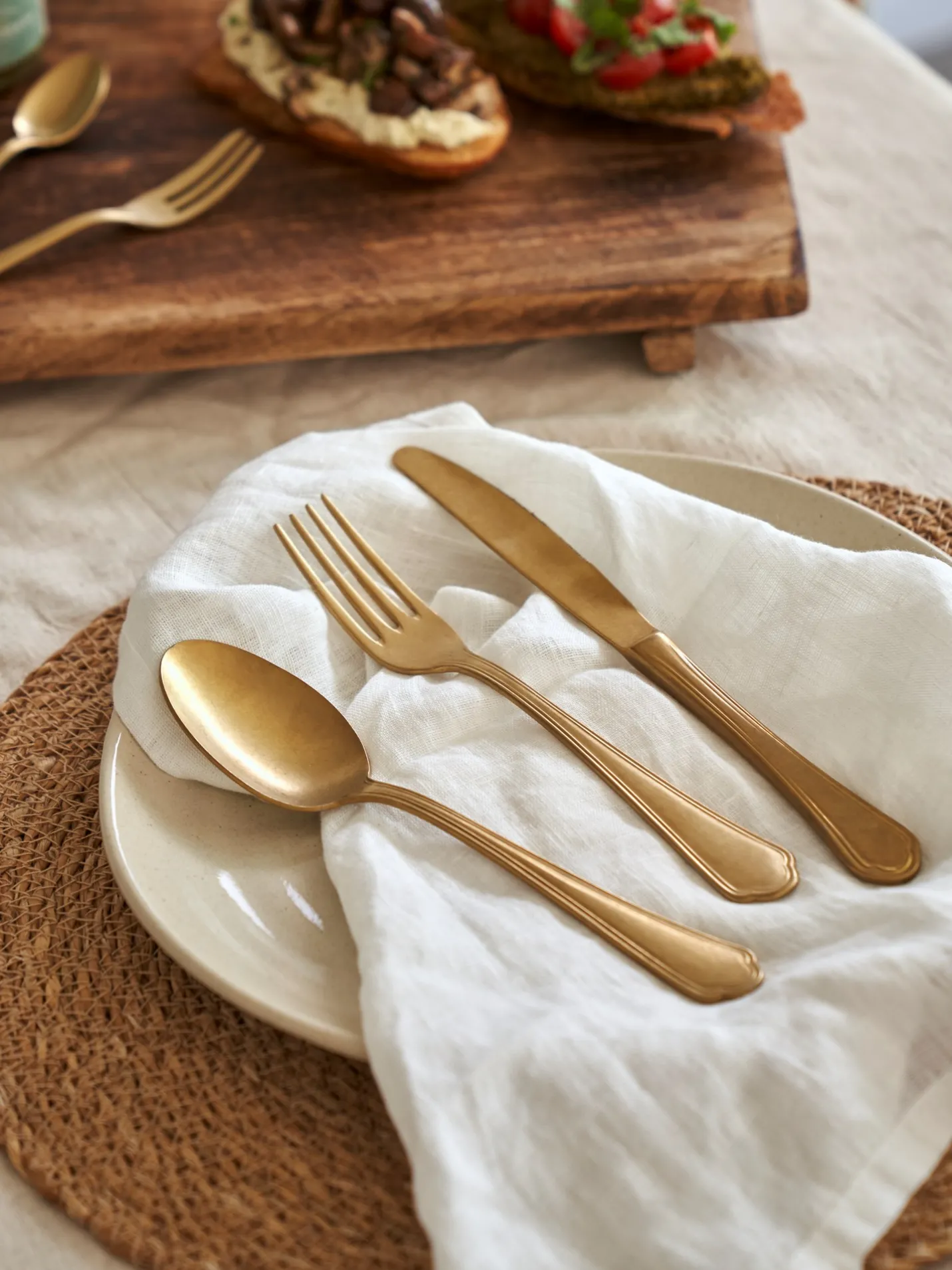Discount Søstrene Grene Schweiz Esslöffel Gold