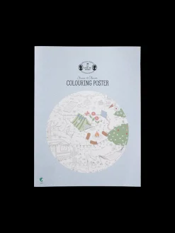 Clearance Søstrene Grene Schweiz Faltbares Ausmalposter Multi