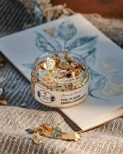 Discount Søstrene Grene Schweiz Folienflocken Gold