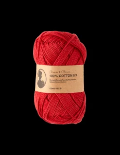 Hot Søstrene Grene Schweiz Garn 8/4 Red