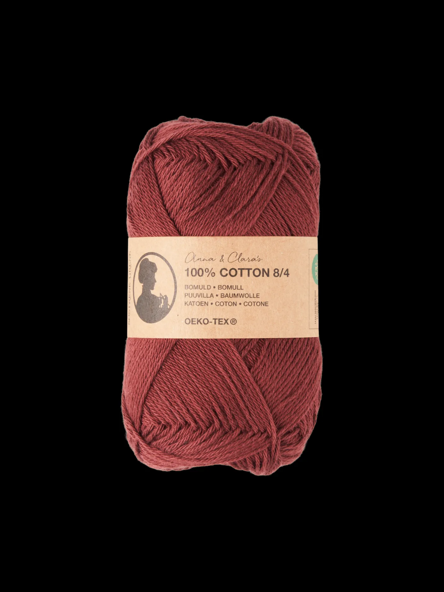 Søstrene Grene Schweiz Garn 8/4 Bordeaux