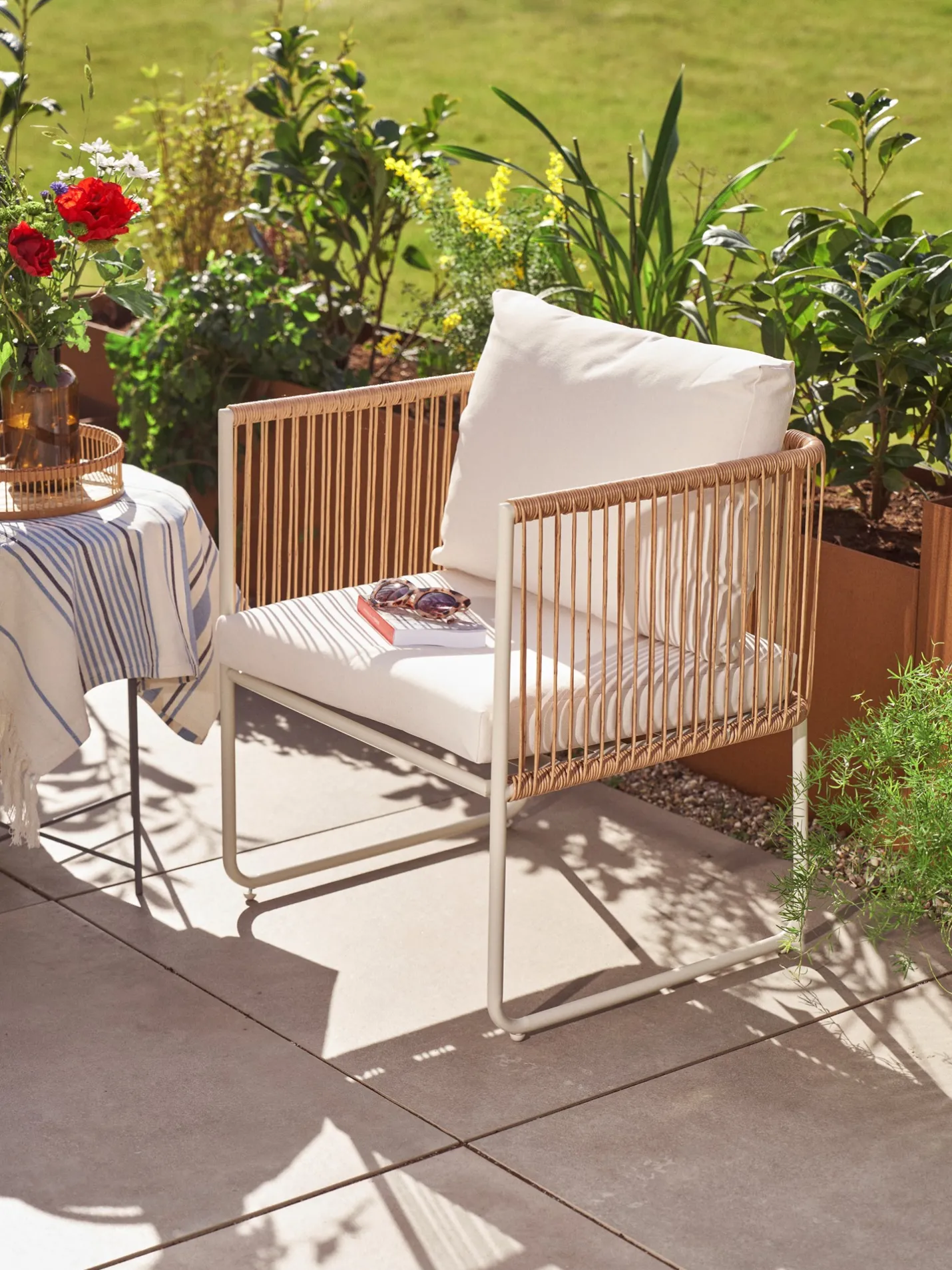 New Søstrene Grene Schweiz Gartenstuhl Off White