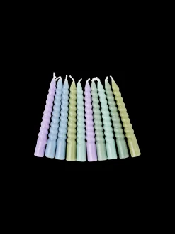 Clearance Søstrene Grene Schweiz Gedrehte Kerzen Multi