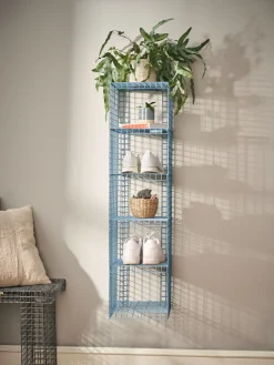 Online Søstrene Grene Schweiz GRID RACK Wandregal Smokey Blue
