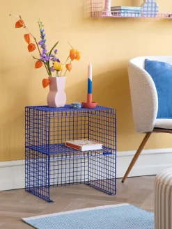 Online Søstrene Grene Schweiz GRID SIDE TABLE Beistelltisch Navy