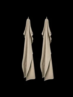 Clearance Søstrene Grene Schweiz Handtücher 2er-Pack Warm Grey