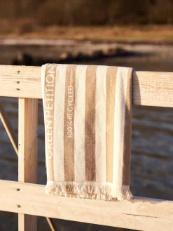 Outlet Søstrene Grene Schweiz Handtuch Delmor 100 X 180 Sand