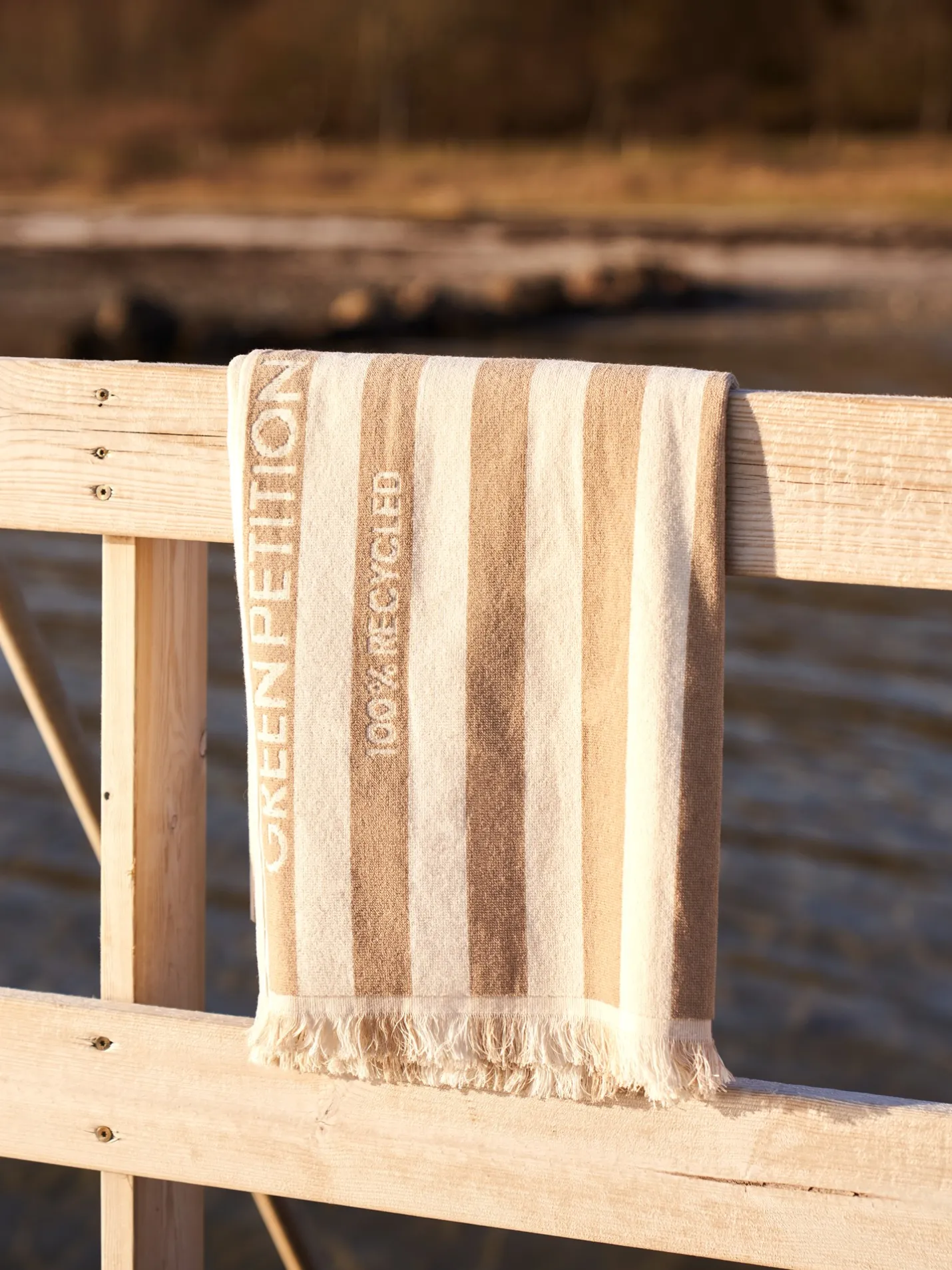 Outlet Søstrene Grene Schweiz Handtuch Delmor 100 X 180 Sand