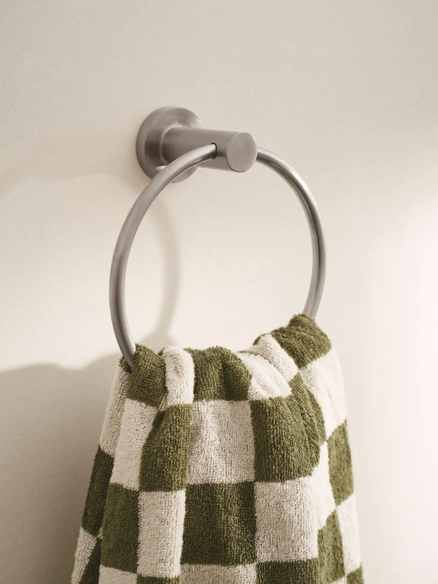 Outlet Søstrene Grene Schweiz Handtuchring Silver Grey