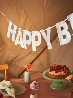 Best Søstrene Grene Schweiz Happy-Birthday-Girlande Ice Blue