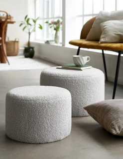 Hot Søstrene Grene Schweiz Hocker Mit Teddy-Stoff