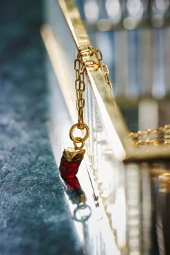 New Søstrene Grene Schweiz Januar Geburtsstein-Anhänger Gold