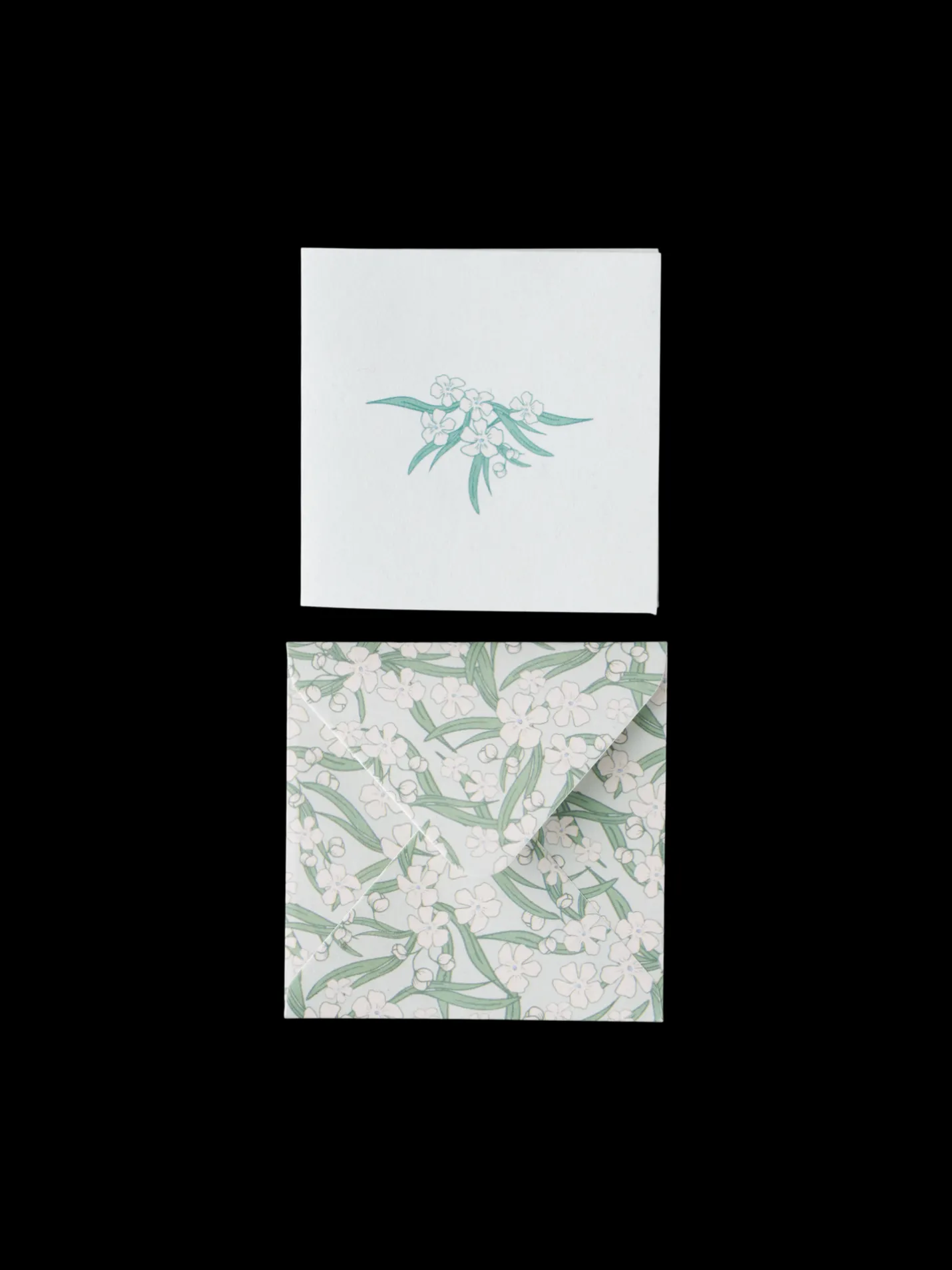 Hot Søstrene Grene Schweiz Karte Mit Umschlag Dusty Green