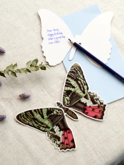 Online Søstrene Grene Schweiz Karte Mit Umschlag Misty Blue