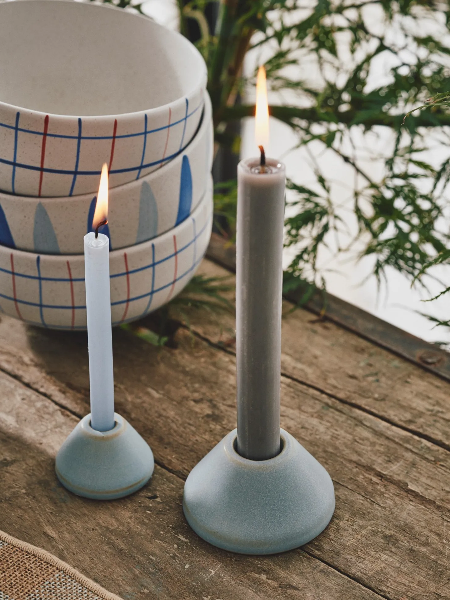 Discount Søstrene Grene Schweiz Kerzenhalter Indigo Blue