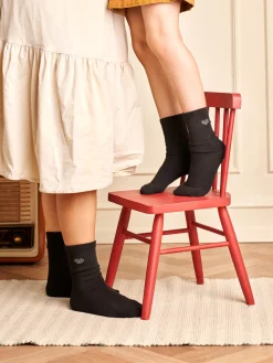 Clearance Søstrene Grene Schweiz Kindersocken 5er-Pack 31/33 Black