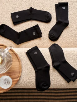 Clearance Søstrene Grene Schweiz Kindersocken 5er-Pack 31/33 Black
