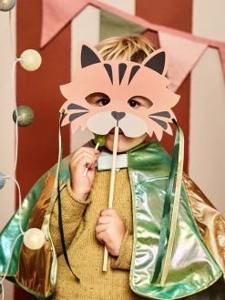 Clearance Søstrene Grene Schweiz Kostüm-Maske Tiger Peach